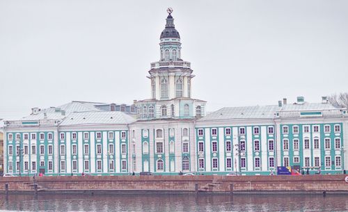 Buildings against sky in city