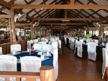 View of market stall