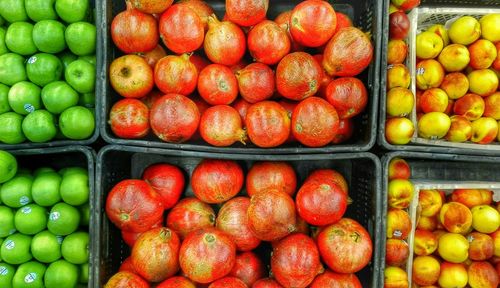 Full frame shot of food for sale
