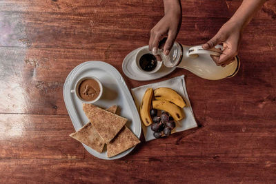 Cassava peanut butter lunch