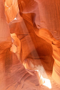 Rock formations at canyon