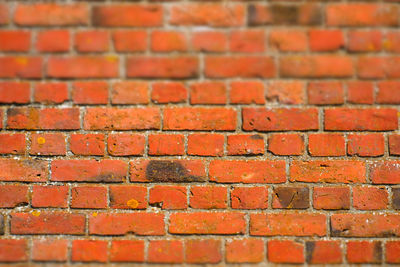 Full frame shot of brick wall