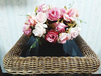 Close-up of rose bouquet