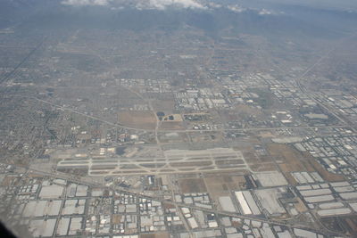 Aerial view of landscape