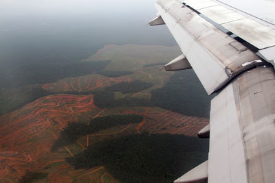 Aerial view of landscape