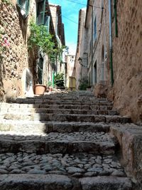 Steps leading towards old ruin