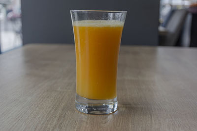 Close-up of drink on table