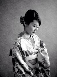 Portrait of japanese woman