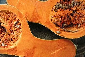 Close-up of pumpkins