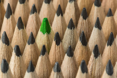 Close-up of pencils