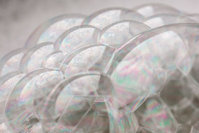 Detail shot of bubbles