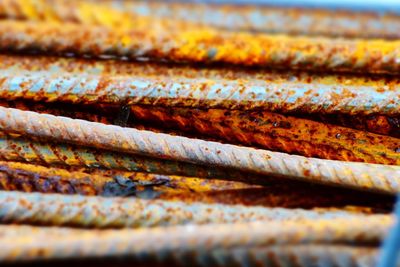 Full frame shot of rusty metal