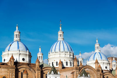 Dome of new cathedral against blue sky