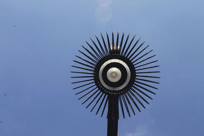 Low angle view of spiral staircase