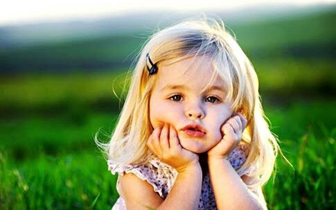 Close-up portrait of girl