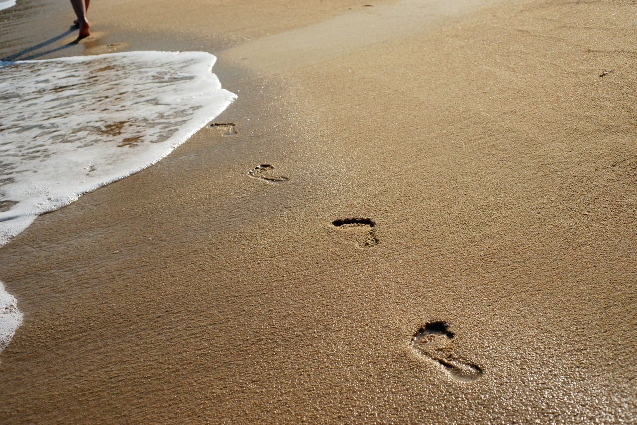 Traces in the sand