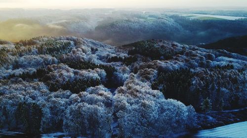 Scenic view of mountains