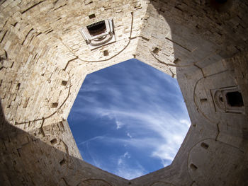 The sky in castel del monte. history, geometry  and mystery