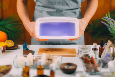 Homemade soap