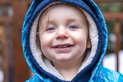 Close-up of cute girl