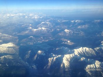 Aerial view of landscape