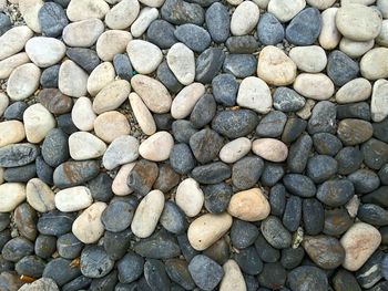 Full frame shot of stones