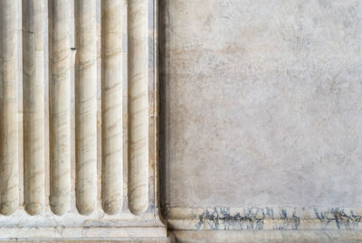 Architectural detail of historic building