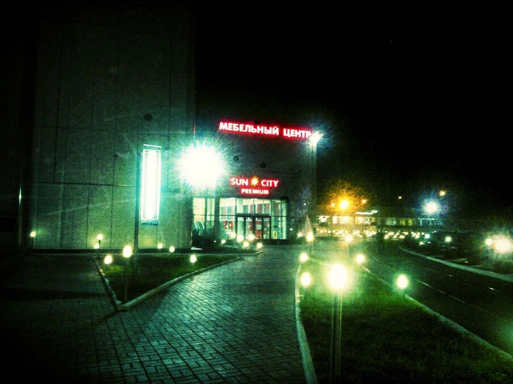 illuminated, night, text, built structure, architecture, communication, western script, lighting equipment, indoors, information sign, transportation, guidance, sign, building exterior, city, information, number, non-western script, building, no people