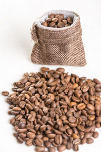 Close-up of coffee beans