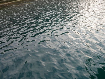 Full frame shot of rippled water