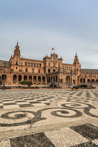 View of historical building against sky