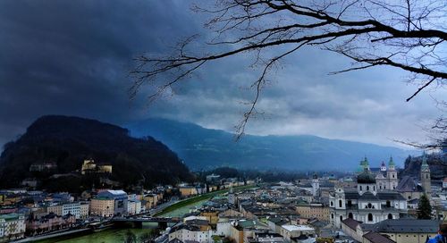 Cityscape against sky