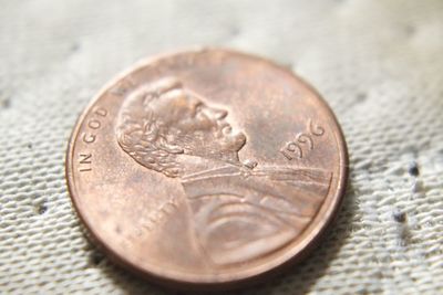 Close-up of coin