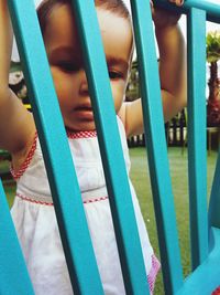 Children playing in playground