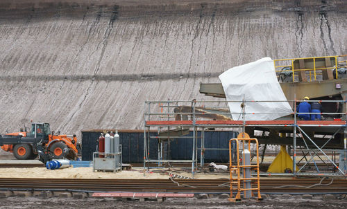 View of construction site