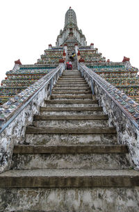 Low angle view of staircase