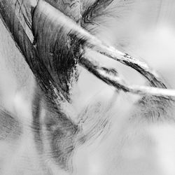 Digital composite image of woman