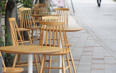 Street cafes in the city