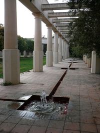 View of water in park