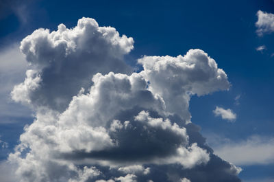 Low angle view of clouds in sky