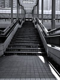 Stairs in corridor