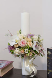 Close-up of flowers in vase
