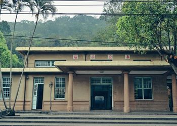 Facade of building