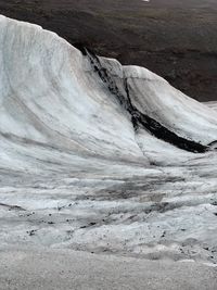 View of rock formations