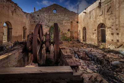 Old ruins of temple