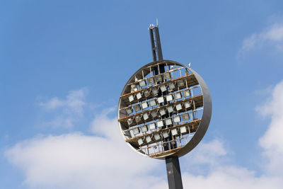 Low angle view of building against sky