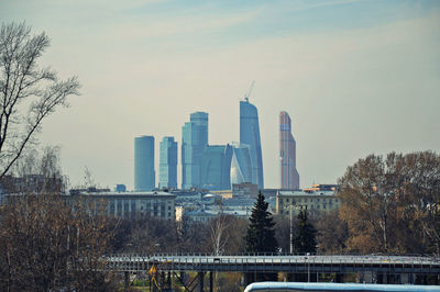 Skyscrapers in city