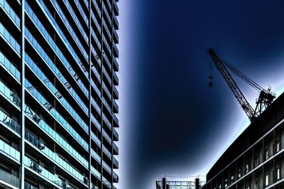 Low angle view of buildings against sky