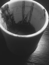 Close-up of coffee cup