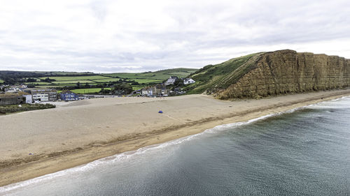 West bay east beach cliff broadchurch